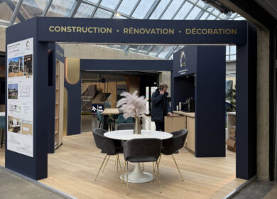 Aménagement et agencement d'un stand sur-mesure by RGE 35